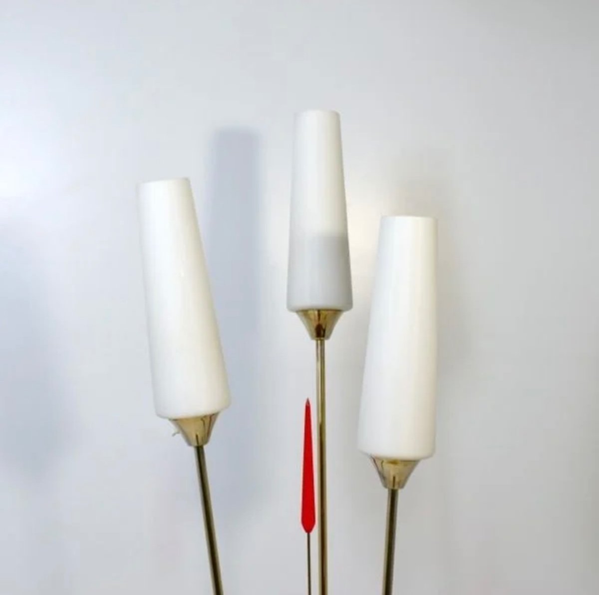 “reed” Floor Lamp René Mathieu (1905-1969)-photo-1